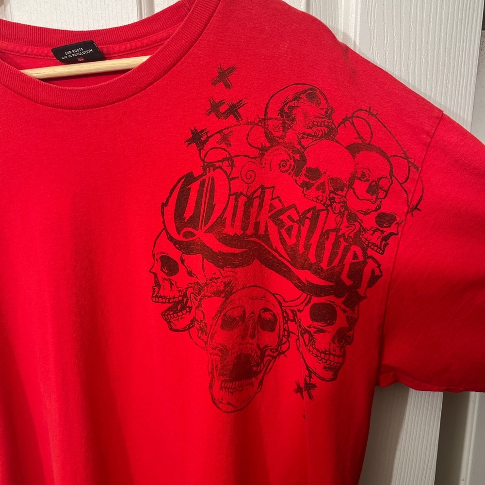 Y2k Quicksilver Affliction Style Tee .Small Hit O… - image 2